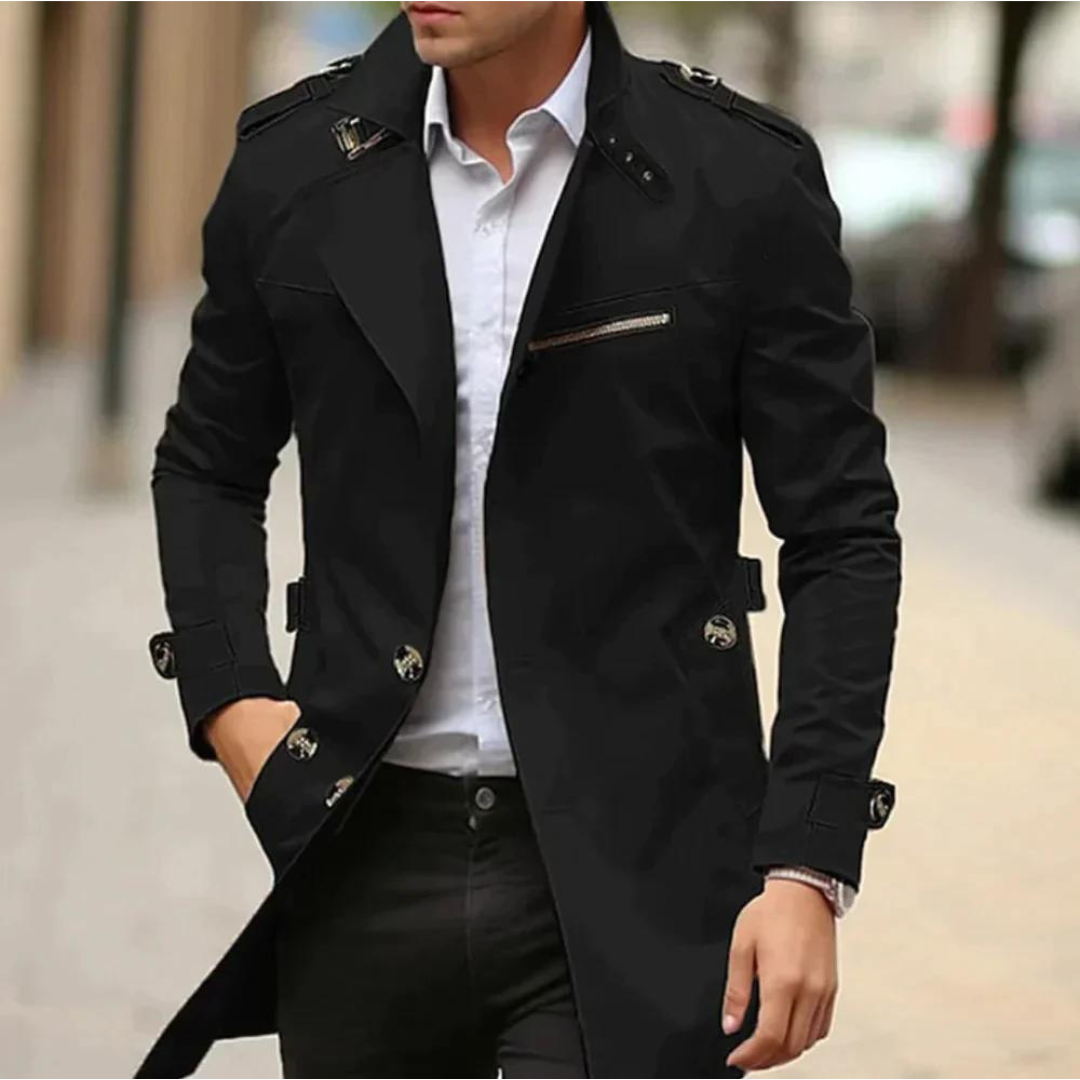 Thomas™ | Elegant Trench Coat
