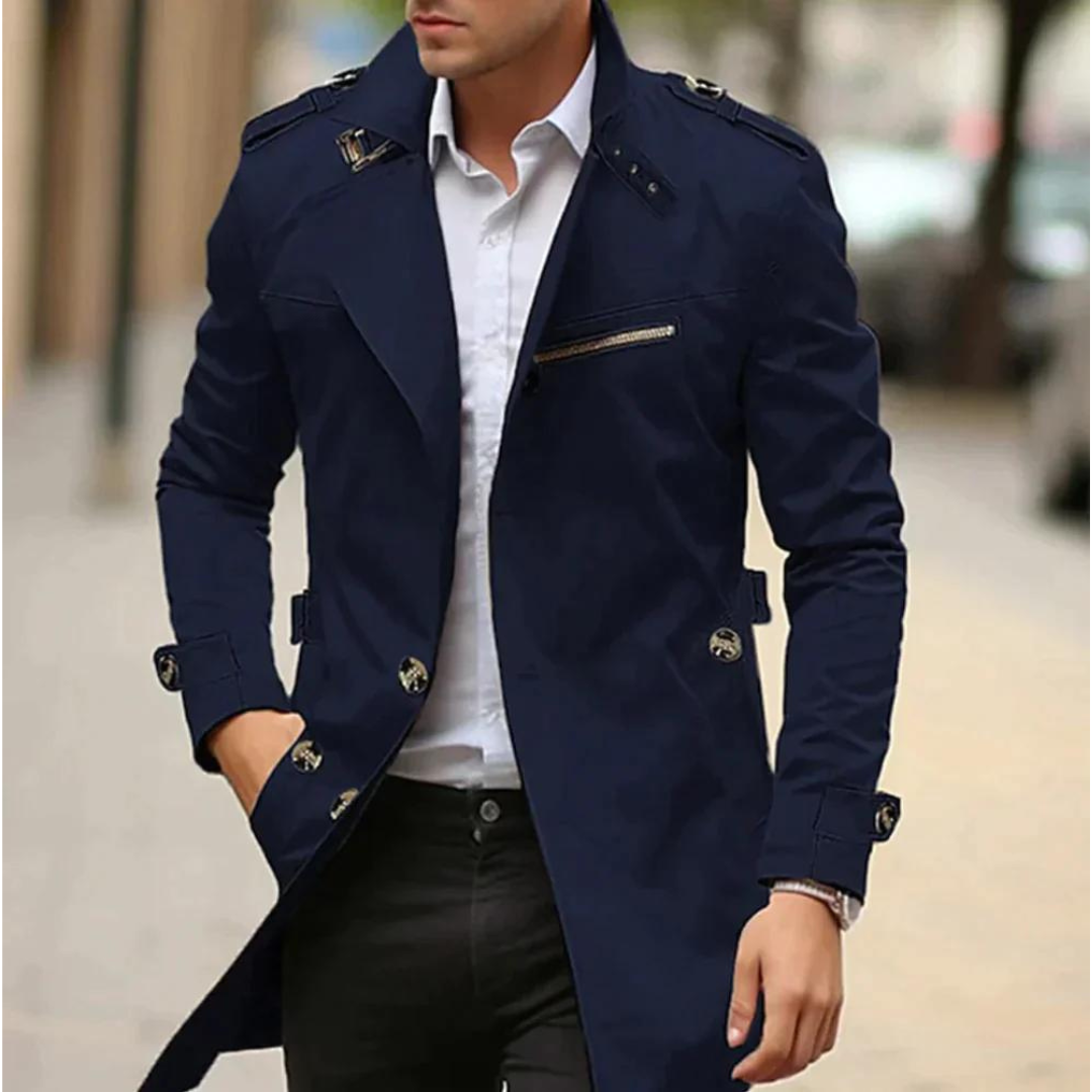 Thomas™ | Elegant Trench Coat