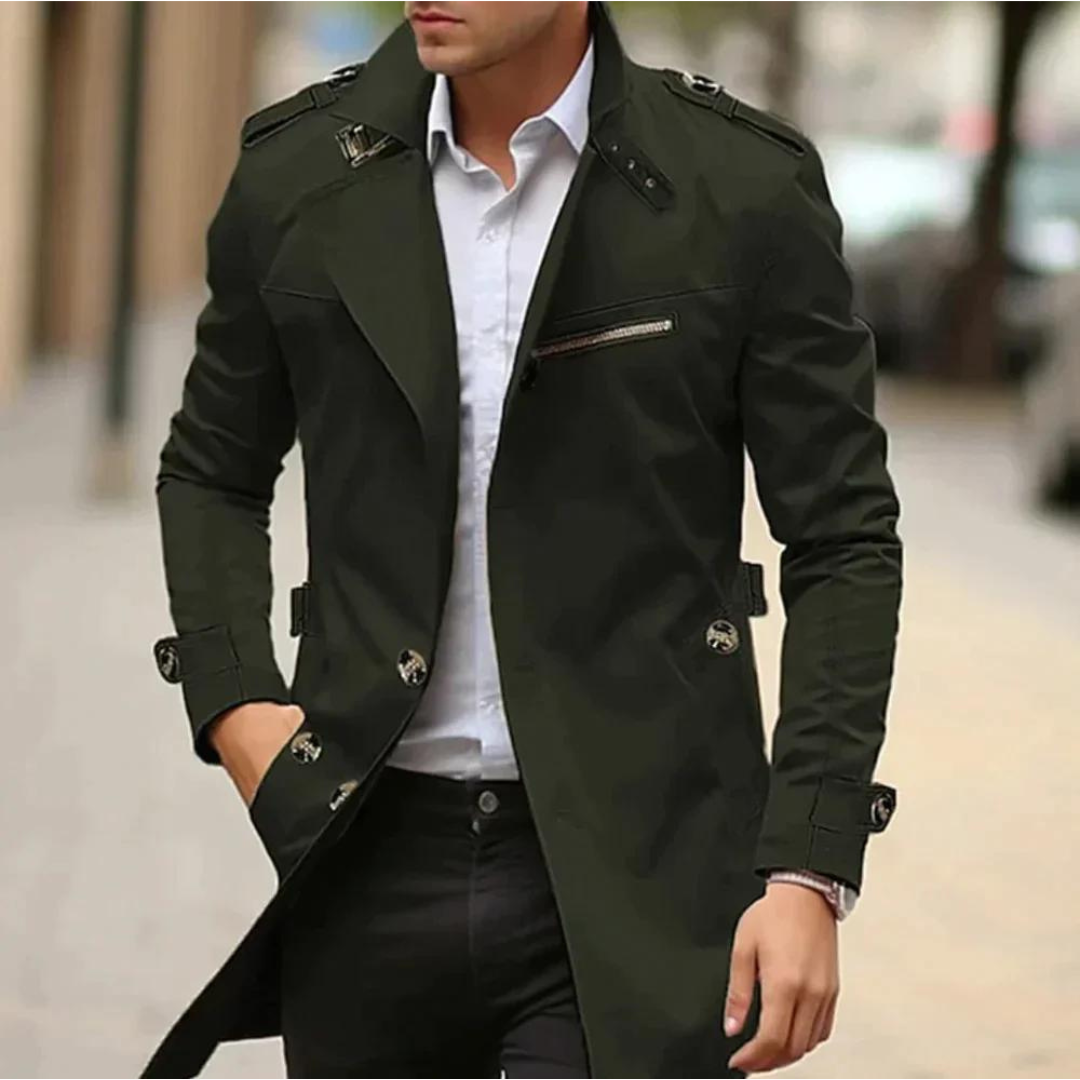Thomas™ | Elegant Trench Coat
