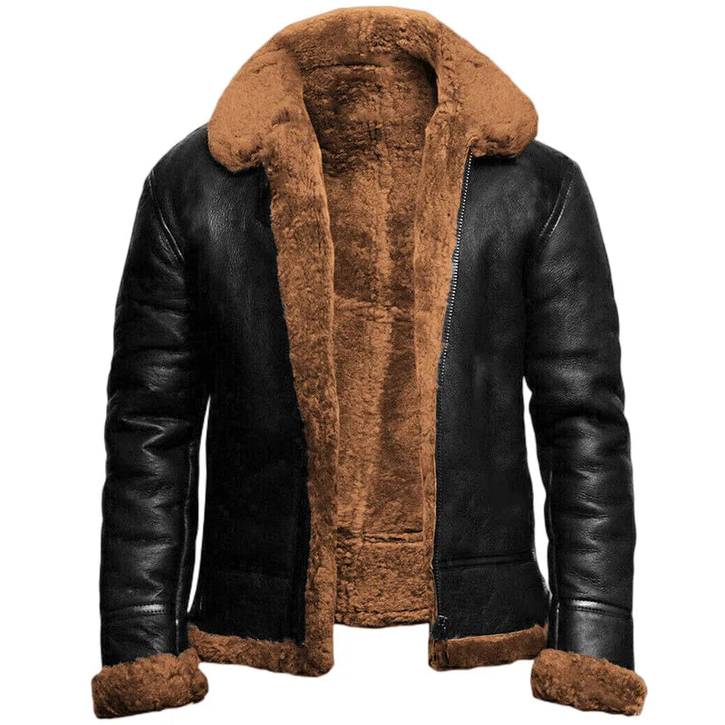 Nicolas™ | Leather Fur Jacket
