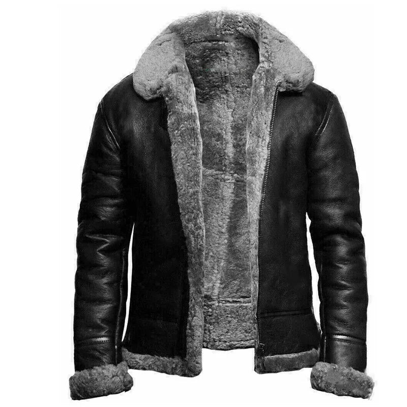 Nicolas™ | Leather Fur Jacket