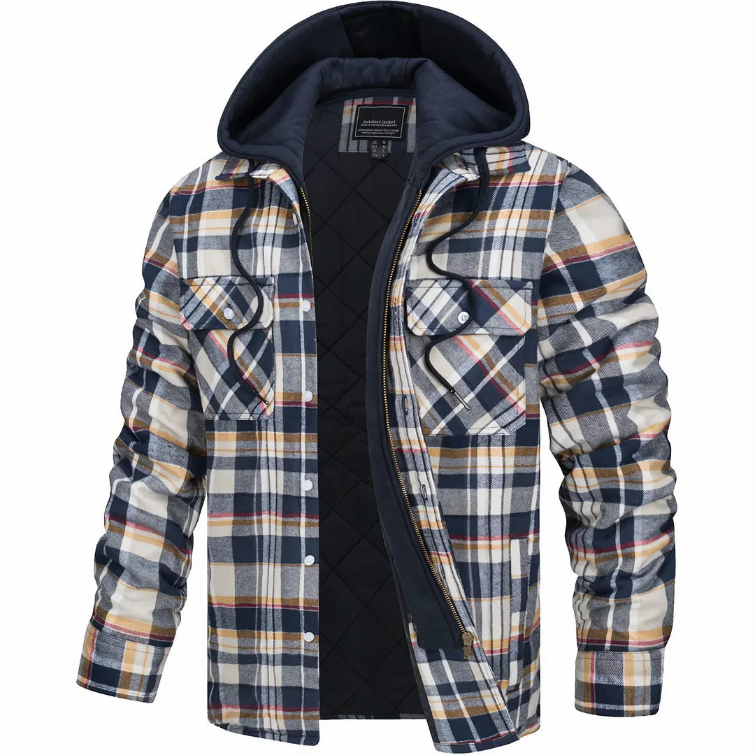 Arend – Warm Men’s Coat in Premium Wool Blend