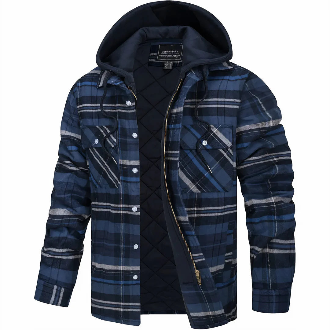 Arend – Warm Men’s Coat in Premium Wool Blend
