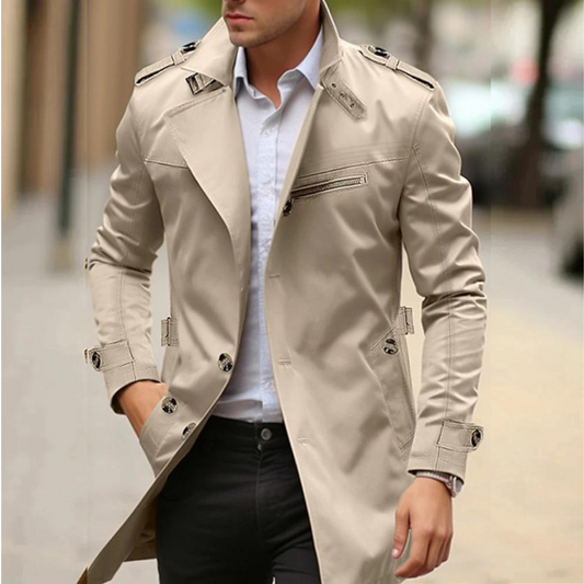 Thomas™ | Elegant Trench Coat