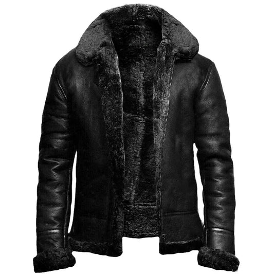 Nicolas™ | Leather Fur Jacket
