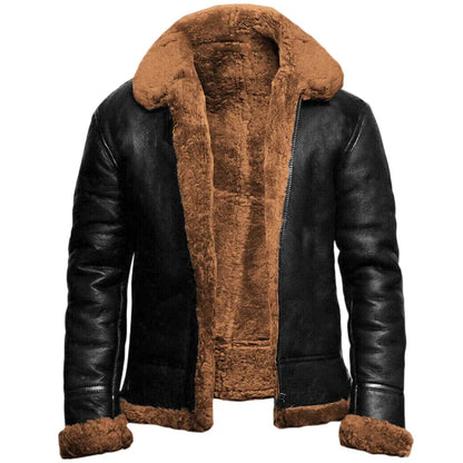 Nicolas™ | Leather Fur Jacket