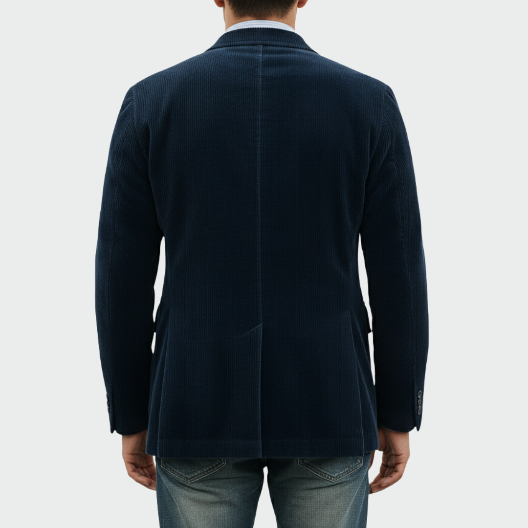 Tommy™ | 2-Piece Set: Velvet Blazer and Vest