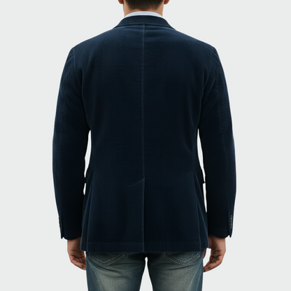 Tommy™ | 2-Piece Set: Velvet Blazer and Vest